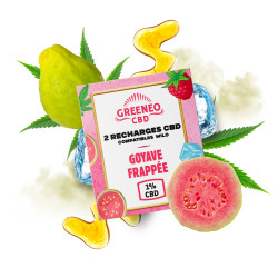 2 RECHARGES GOYAVE FRAPPÉE 1%